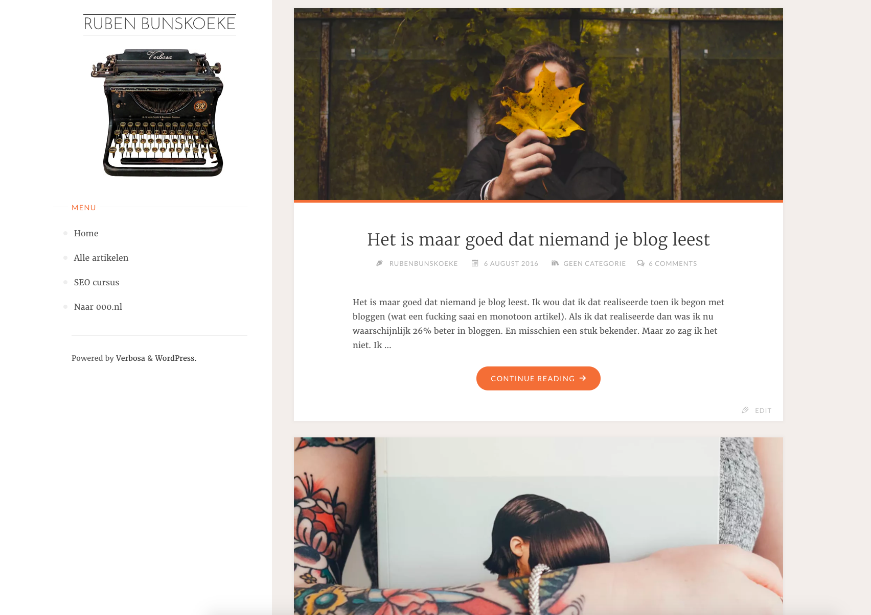 Eenvoudig thema WordPress